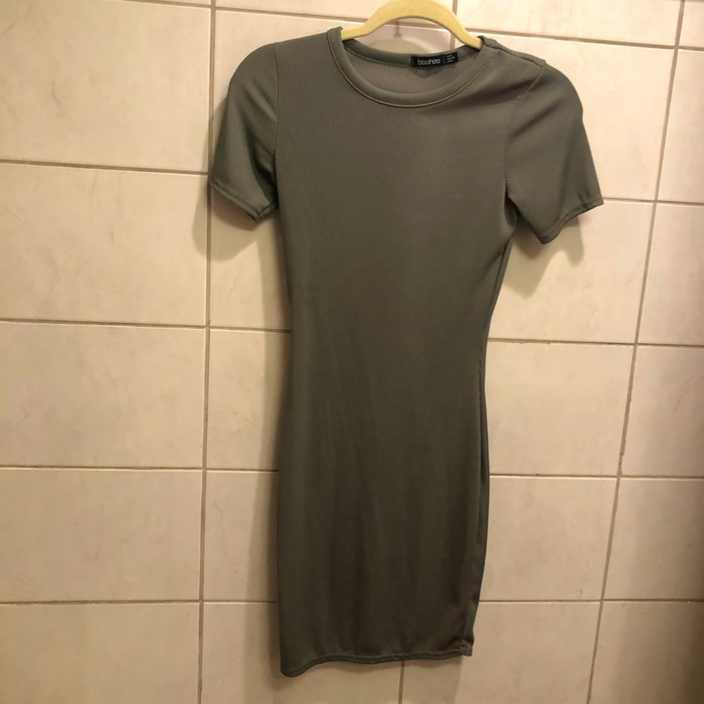 Ribbed Tshirt Dress
